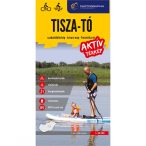    Tisza-tó turistatérkép, Tisza-tó aktív térkép, kerékpáros térkép, vízitérkép, horgásztérkép Cartographia 1:50 000  2021