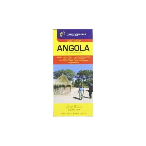 Angola térkép  Cartographia  