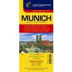 München térkép Cartographia 1:22 000 