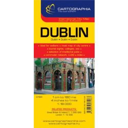 Dublin térkép Cartographia 1:18 000   2007