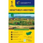   Keszthelyi-hegység turistatérkép Cartographia 1:40 000   2017
