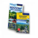   Börzsöny, Ipoly, Naszály térkép 4in1, Börzsöny térkép, Börzsöny turistatérkép, Börzsöny turista- és kerékpáros térkép Cartographia 1:40 000