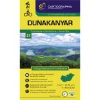    Dunakanyar turistatérkép Cartographia Dunakanyar térkép 1:40 000 