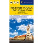   Keszthely város térkép, Hévíz, Tapolca, Kehidakustány térkép 1:11 000/ 1:10 000 Cartographia