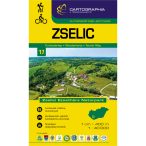   Zselic turistatérkép Cartographia 1:60 000  Zselic túratérkép 2023