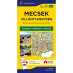   Mecsek turistatérkép, Mecsek és Villányi-hegység turistatérkép Cartographia 1:40 000