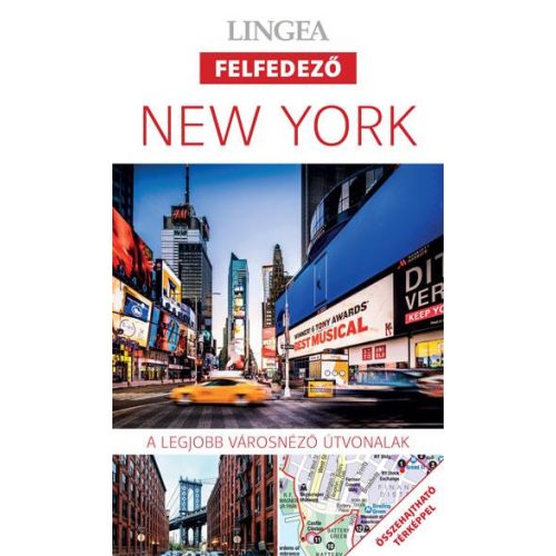 New York útikönyv Lingea Felfedező 2019 New York város útikönyv 