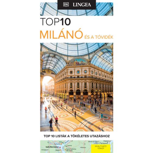 Milánó útikönyv Lingea Top 10, Milánó és a tóvidék útikönyv