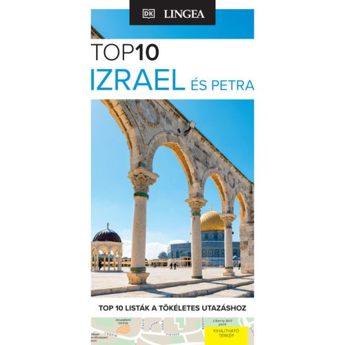 Izrael útikönyv Lingea Top 10 Izrael és Petra útikalauz 2023.