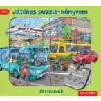   Játékos puzzle-könyvem: Járművek Steffi Korda Scolar Kiadó 2024.