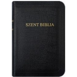   Szent Biblia bőrkötésű aranymetszéses Biblia - Károli fordítás - Károli fordítás Kálvin kiadó 16x12 cm