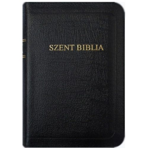 Szent Biblia bőrkötésű aranymetszéses Biblia - Károli fordítás - Károli fordítás Kálvin kiadó 16x12 cm