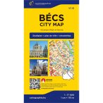    Bécs térkép 1:17e   Bécs várostérkép - belváros 2026.