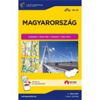    Magyarország autóatlasz Cartographia kesztyűtartó méret  1:250 000  Magyarország autós atlasz, Magyarország közlekedési térkép 2026.