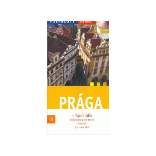 Prága útikönyv Polyglott kiadó Régiségkereskedések - Sörözők - Éjszakai élet
