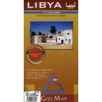   Líbia térkép LIBYA térkép Geographica Gizi Map 1:1 750 000 