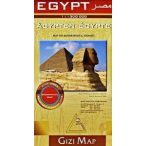 Egyiptom térkép Gizi Map 1: 1 300 000 