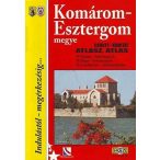 Komárom-Esztergom megye atlasz HiSzi Map 