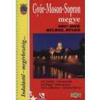 Győr-Moson-Sopron megye atlasz HiSzi Map 
