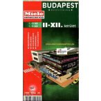   Budapest II.- XII. kerület térkép Topopress 1:13 000   1:11 000  II.kerület térkép  2018