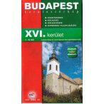 Budapest XVI. kerület térkép Topopress 1:10 000 