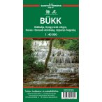   Bükk turista térkép és kerékpáros térkép, Szarvas kiadó Bükk térkép, Bükkalja térkép 1:40 000 