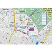 Debrecen turistatérkép, A debreceni nagyerdő és környéke térkép, Zöld Kör Debrecen térkép 1:30 000  2019
