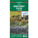   Fóliás Börzsöny térkép, Naszály, Börzsöny turista térkép 1:30 000 Szarvas kiadó 2019