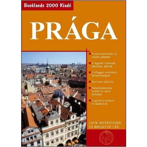  Prága útikönyv Booklands 2000 kiadó 