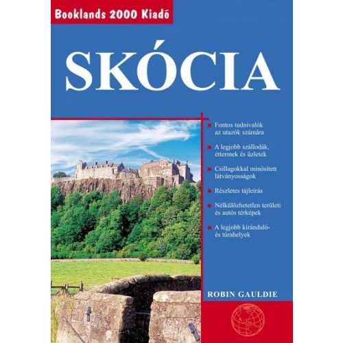  Skócia útikönyv Booklands 2000 kiadó 