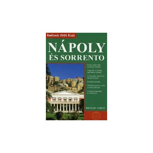  Nápoly és Sorrento útikönyv Booklands 2000 kiadó Nápoly útikönyv