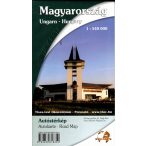    Magyarország térkép, Magyarország autótérkép Nyír-Karta 1:540 000 Magyarország közlekedése térkép