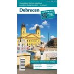 Debrecen térkép  100 x 70 cm Stiefel 