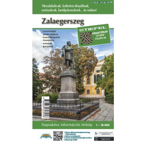 Zalaegerszeg térkép 1:18 000  Stiefel 2017