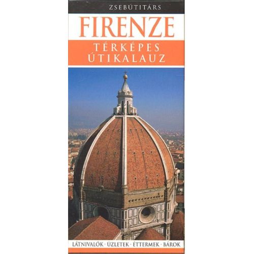 Firenze zsebútitárs - Térképes útikalauz Firenze Panemex kiadó térképes útikalauz 