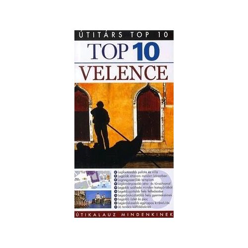  Velence útikönyv Top 10 Útitárs Panemex kiadó