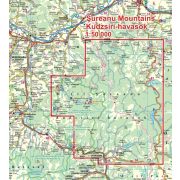  Kudzsiri-havasok térkép Dimap Bt. 2017 1:50 000 