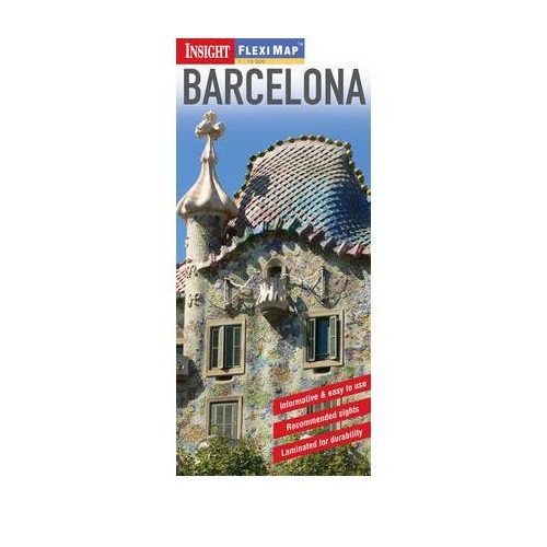 Barcelona térkép Insight Flexi Map 1:15 000 