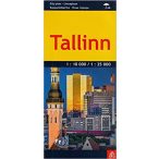 Tallinn térkép Jana Seta 1:10 000 