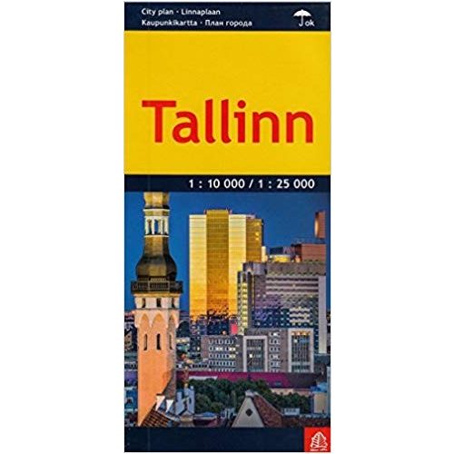 Tallinn térkép Jana Seta 1:10 000 