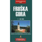 Fruska Gora turista térkép Intersistem 1:58 000 