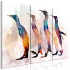 Kép - Penguin Wandering (3 Parts) 90x60
