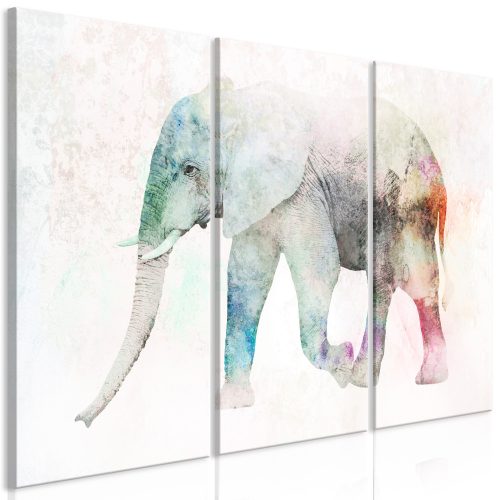Kép - Painted Elephant (3 Parts) 120x80