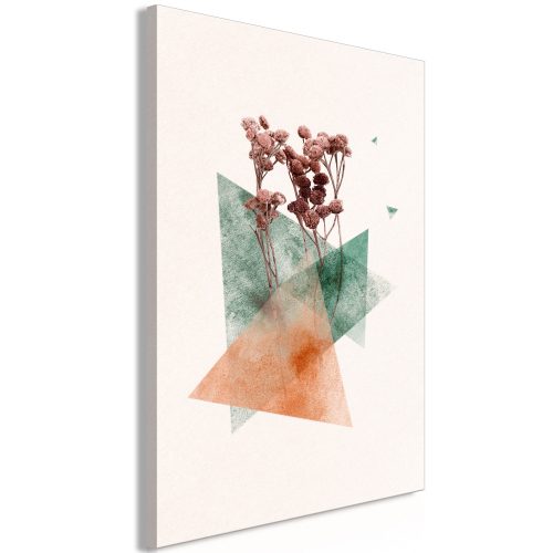 Vászonkép - Modernist Flower (1 Part) Vertical 60x90
