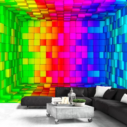Fotótapéta - Rainbow Cube