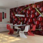 Fotótapéta - Redcurrants bathed in water 350x270