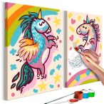 Kifestő - Chubby Unicorns 33x23