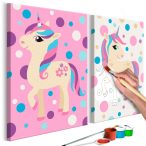 Kifestő - Unicorns (Pastel Colours) 33x23