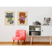Kifestő - Raccoon & Bear 33x23