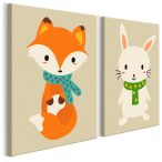 Kifestő - Fox & Bunny 33x23